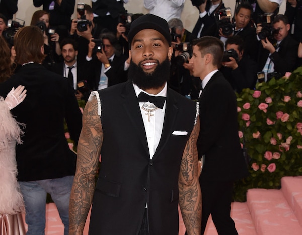 Odell Beckham Jr From Alfombra Roja De La Met Gala 2019 E Odell Beckham Jr From Alfombra Roja De La Met Gala 2019 E